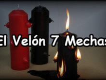 Velón 7 Mechas Blog