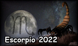 Horóscopo Escorpio 2022