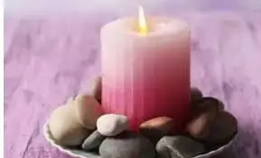 los rituales y la vela rosa