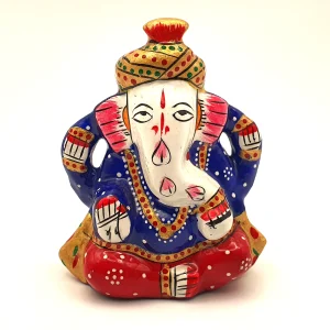 Figura ganesha de 3 metales con turbante en Tarot de Ines