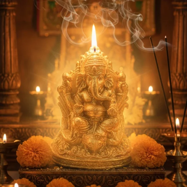 Vela ganesha en Tarot de Ines
