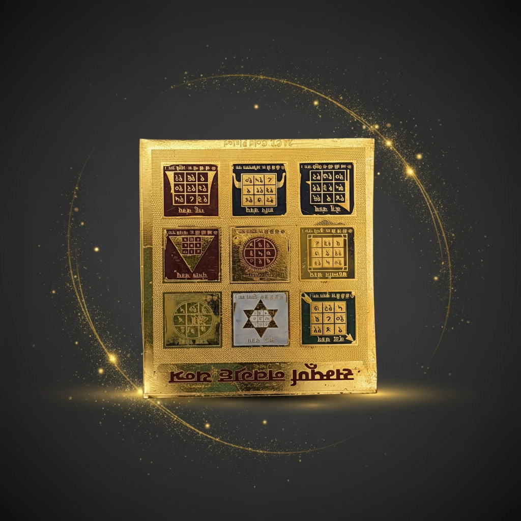 Yantra 9 planetas navagraha armonia y alineacion en Tarot de Ines