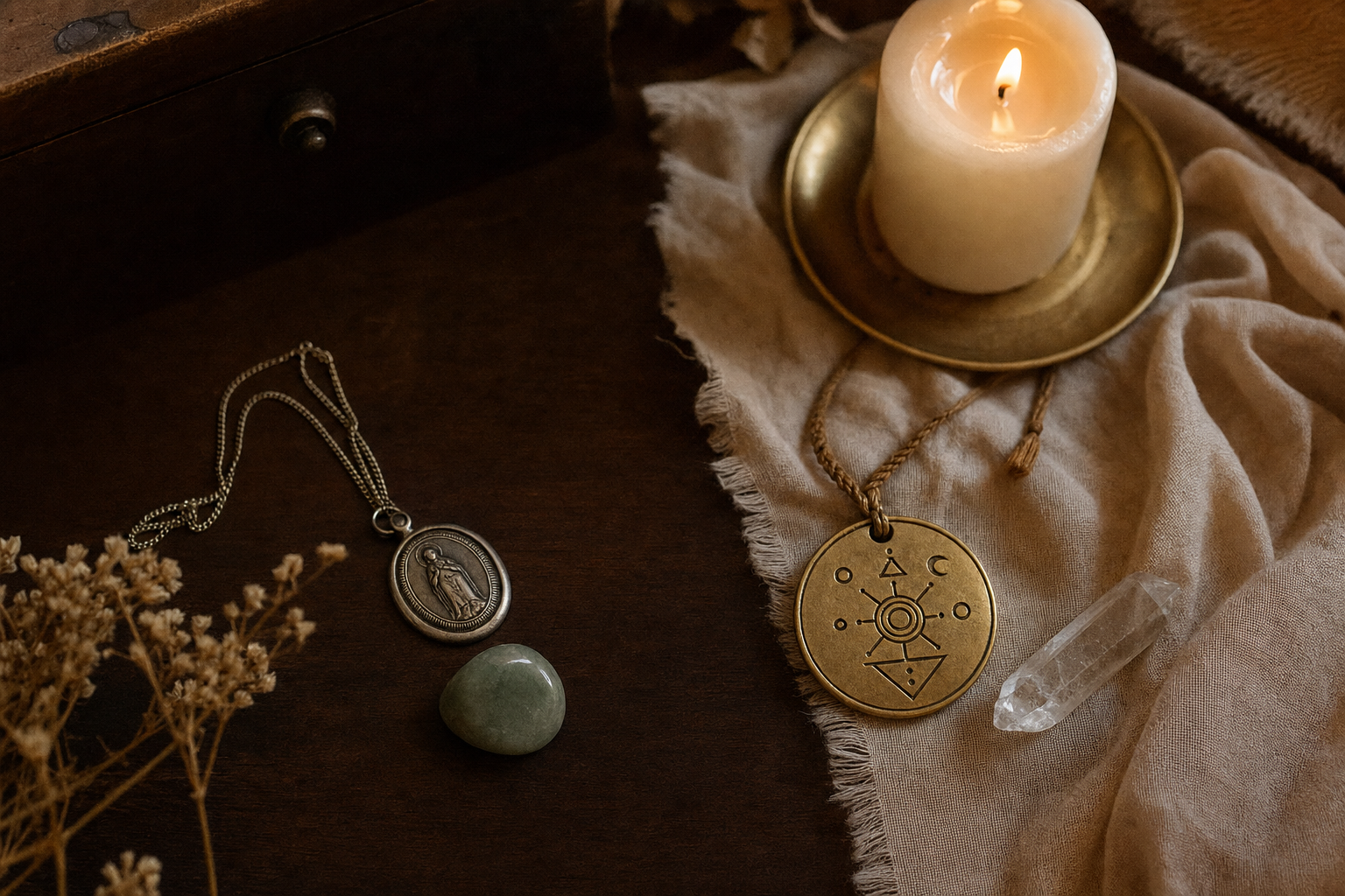 Diferencias amuleto talisman en ritual energetico