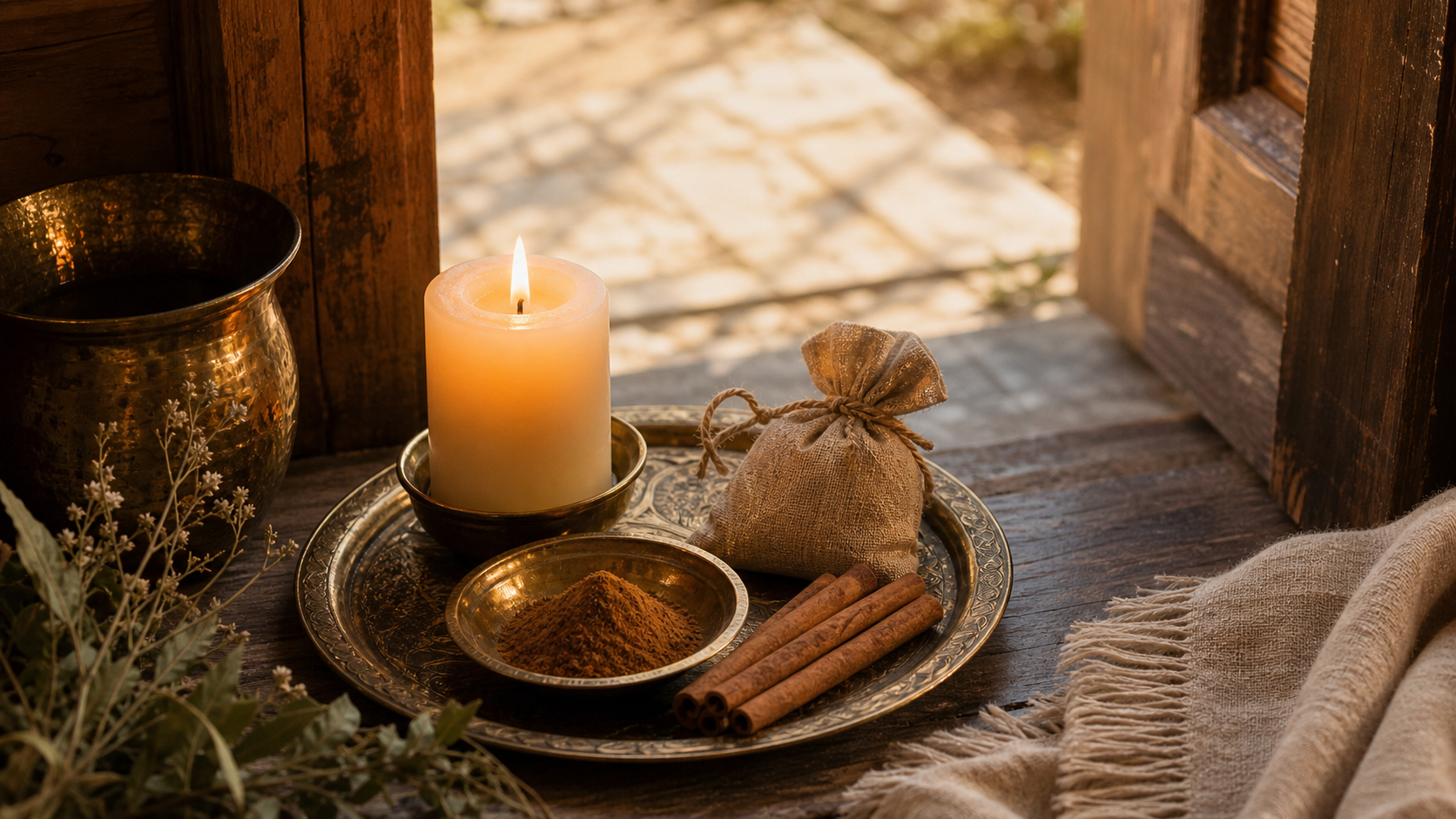 Canela y sus propiedades magicas en ritual energetico