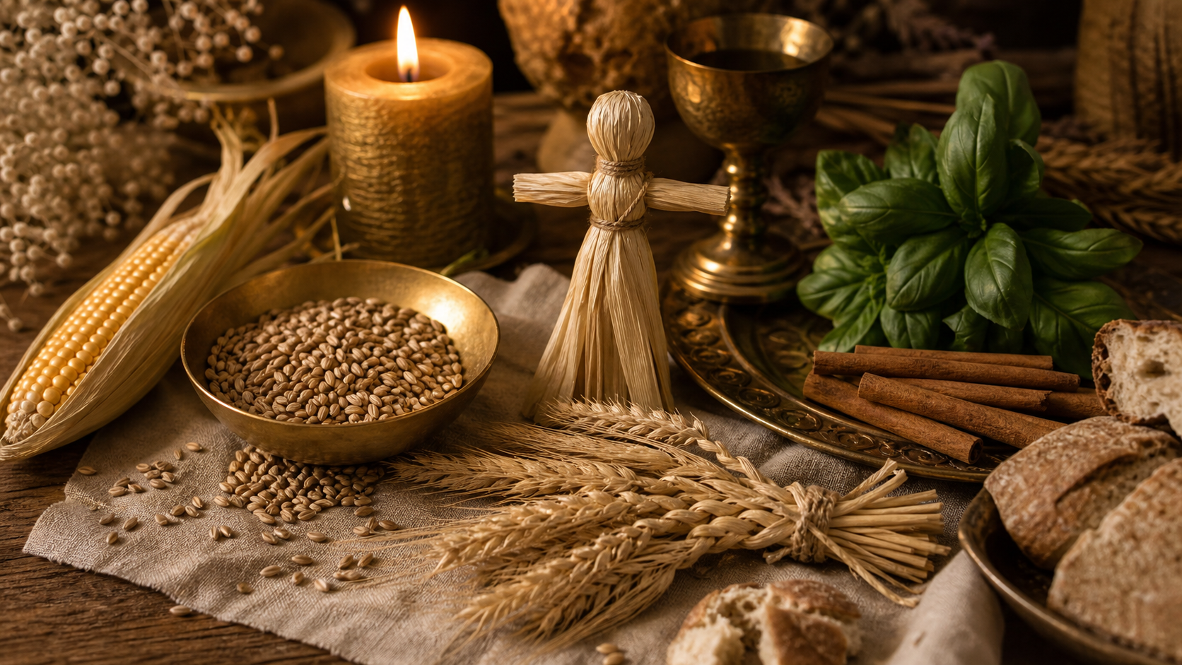 Lammas 1 de agosto festividad en ritual energetico