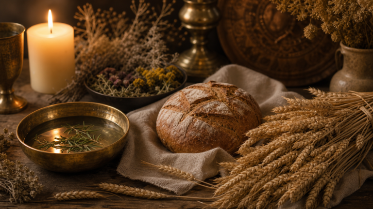 Lammas 1 de agosto festividad en ritual energetico