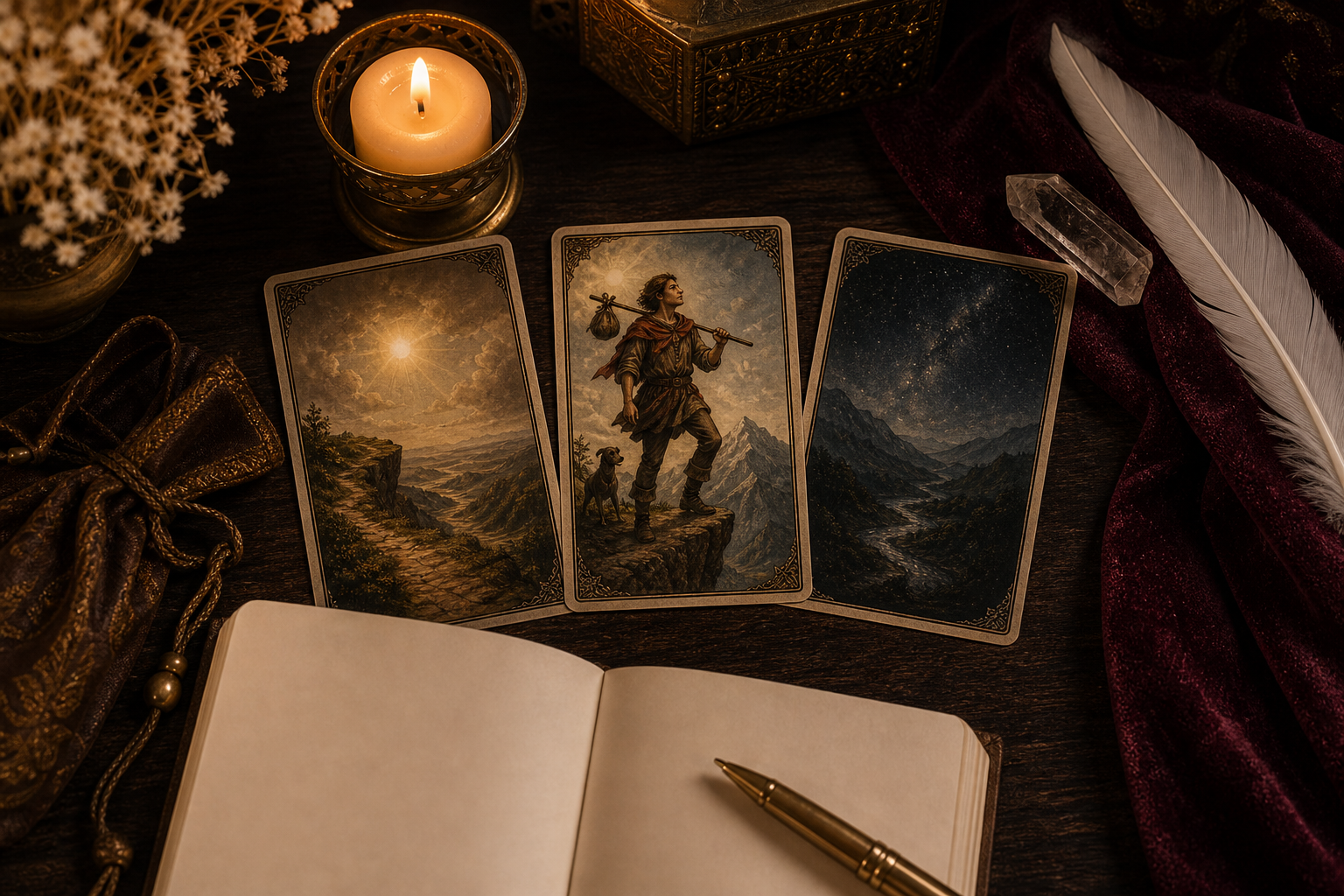 Loco en el tarot en ritual energetico