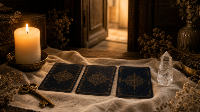 Tarot abre la puerta en ritual energetico