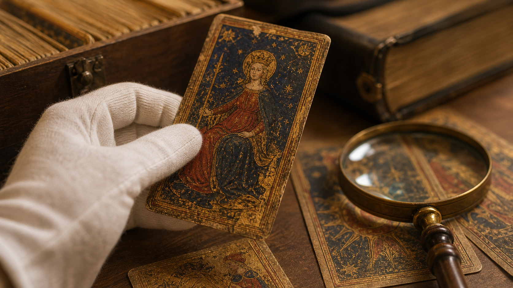 El tarot visconti en ritual energetico