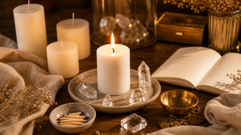 Como usar las velas en ritual energetico