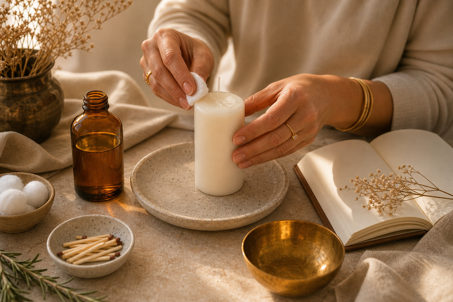 Como usar las velas en ritual energetico