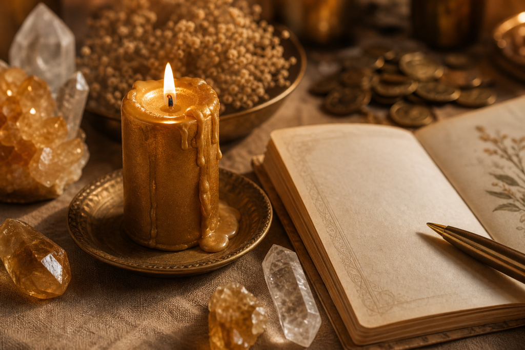Lectura de velas en ritual energetico